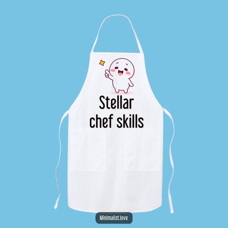 Funny Pointing Star Apron Inspire Your Cooking Funny Gift