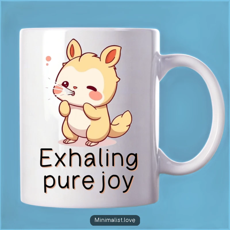 Funny Blowing Lines Creature Mug: Unleash Your Creativity, Perfect Funny Gift