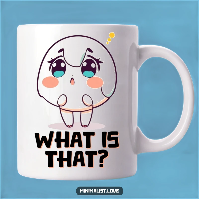 Funny Surprised Character Dot Mug: A Hilarious Gift for Those Who Watch the Skies!