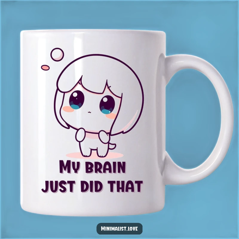Funny Surprised Character Mug - Perfect Abstract Form Gift for Her