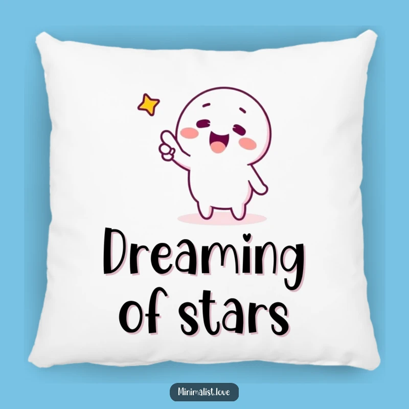 Funny Pointing Star Pillow Add Hopeful Charm to Your Decor Funny Gift Accent