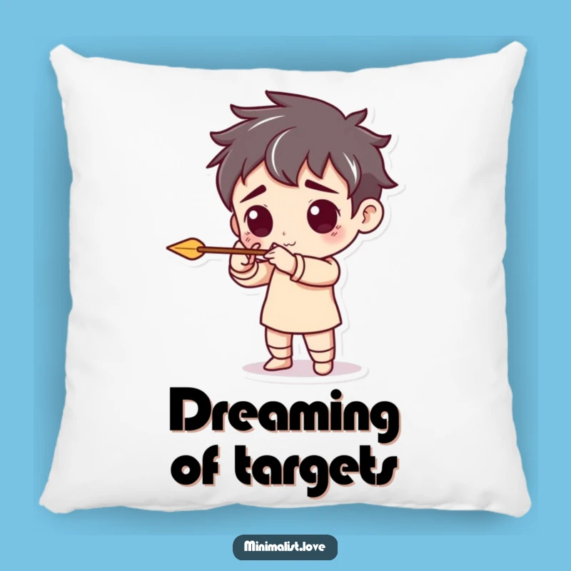 Soft Funny Character Arrow Pillow: Comfort with a Playful Aim