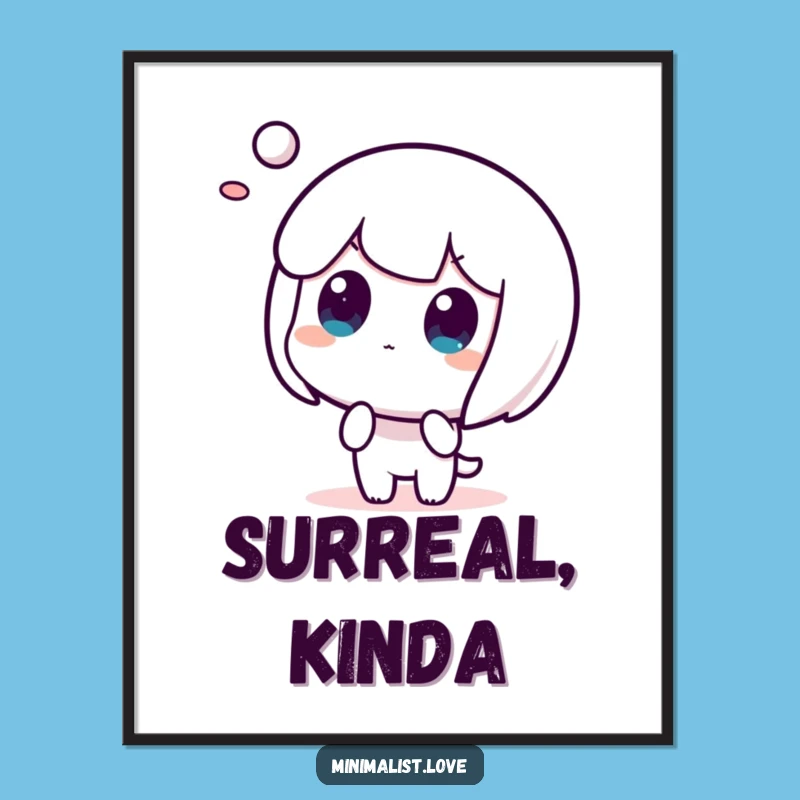 Funny Digital Art - Abstract Surprise Moment for Your Walls