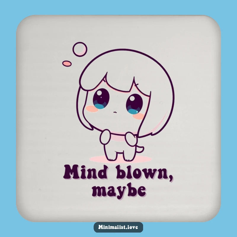 Funny Coaster - Abstract Surprise Protection, Tabletop Humor