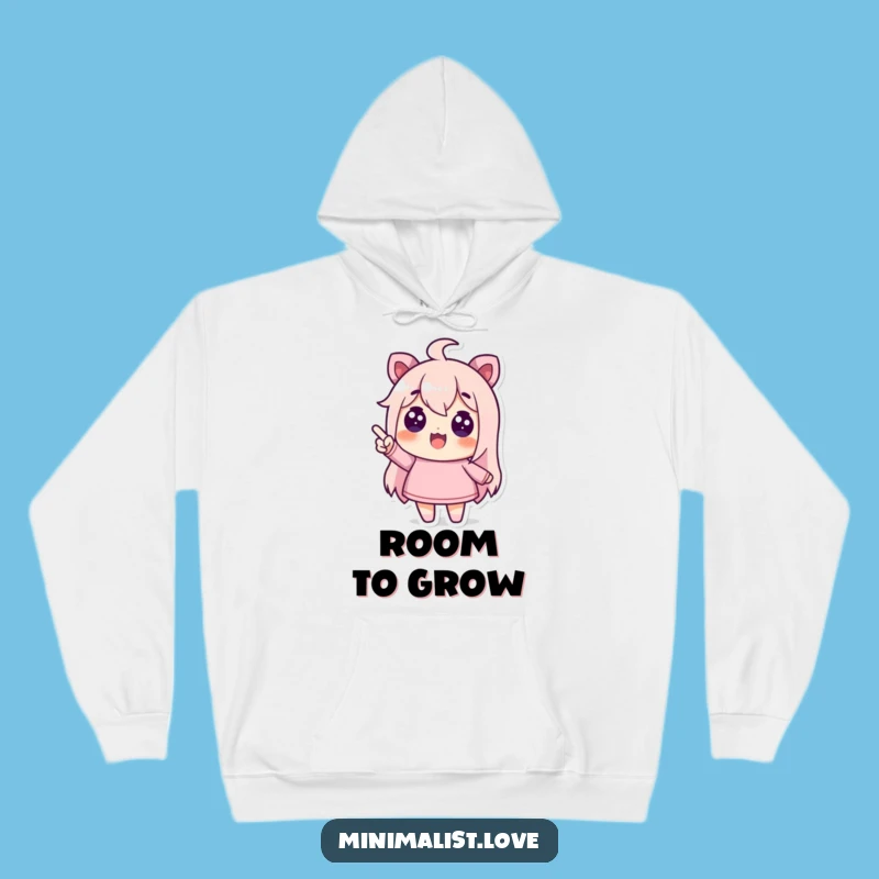 Funny Hoodie - Enthusiastic Pointing at the Void