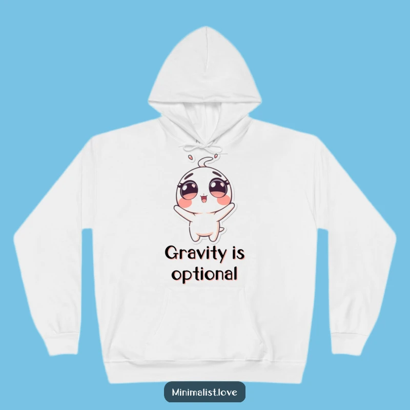 Funny Launched Character Hoodie: Cozy Big Eyes Pal, Ultimate Funny Gift!