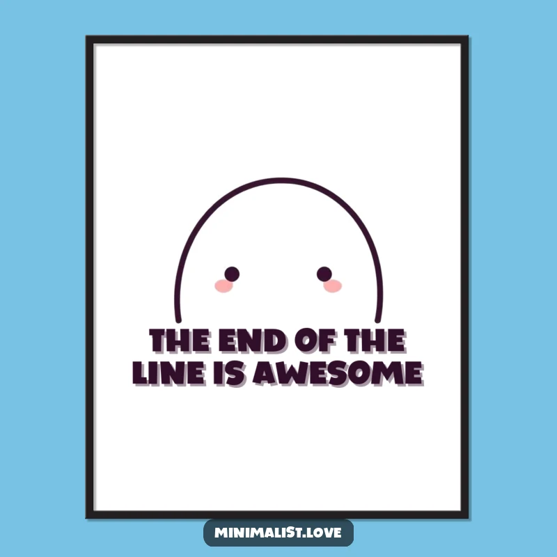 Free Printable Wall Art: Playful Arc Dot Funny Downloadable Decor