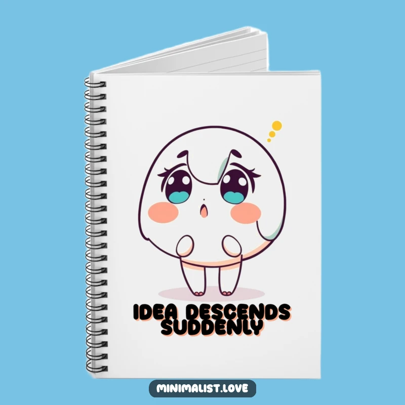 Funny Surprised Character Dot Notebook: Jot Down Mysteries with Hilarious Flair!