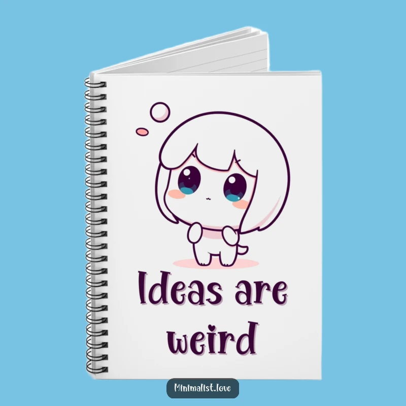 Funny Notebook - Abstract Idea Surprise, Jot Down Funny Thoughts