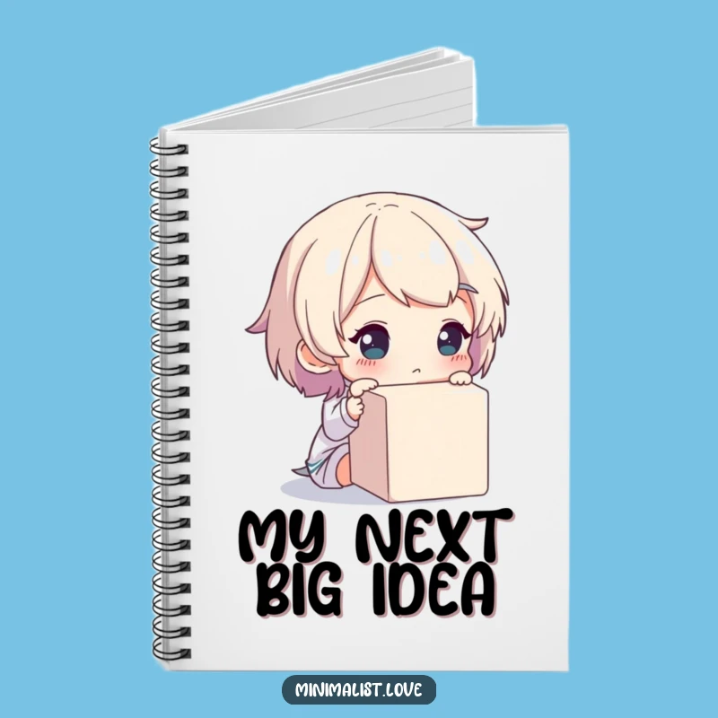 Funny Notebook - Cube Reflections, Thoughtful Journal