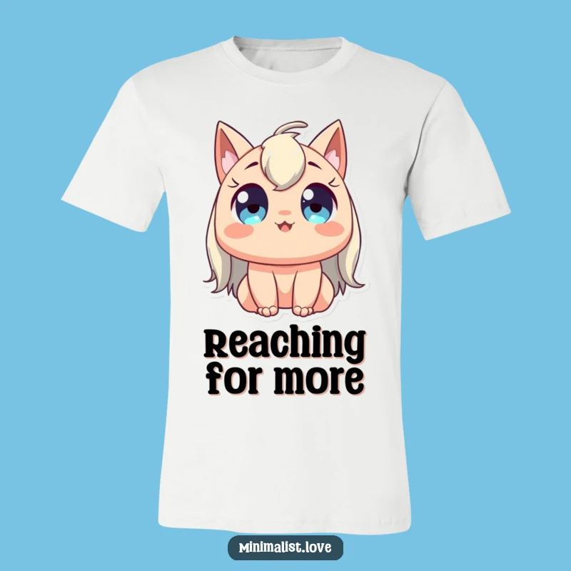 Funny Stretching Yoga T-Shirt: Graceful Happy Character Design