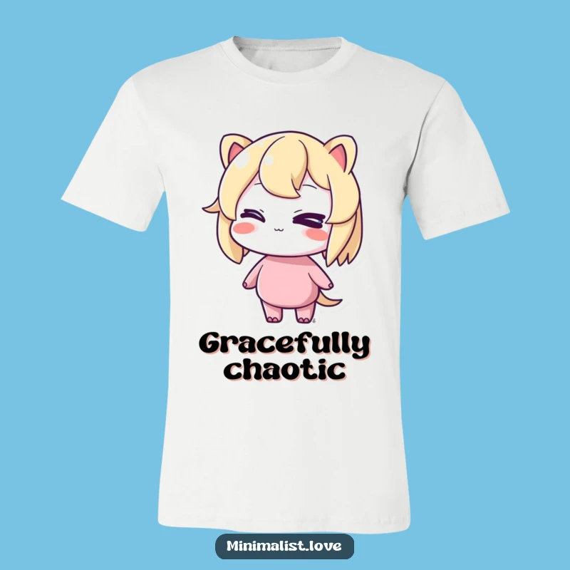 Funny Cheeky Wink T-Shirt: Perfectly Balanced Character Design