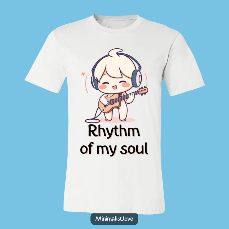 Funny Sound Wave Character T-Shirt: Wear Your Rhythm with This Hilarious Tee!