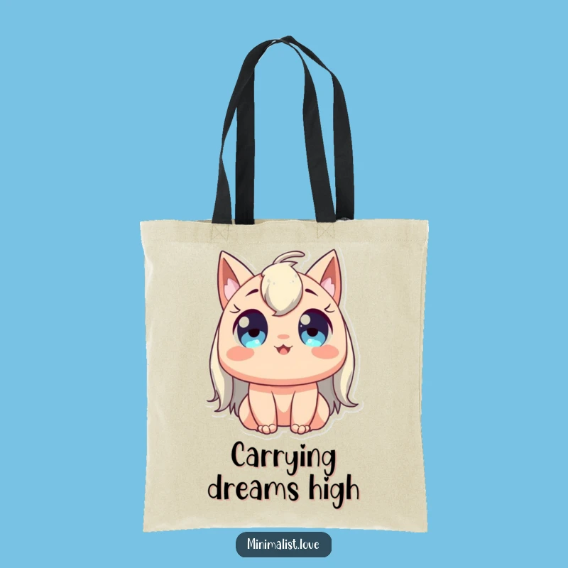 Funny Stretching Tote Bag: Carry Your Grace and Happiness